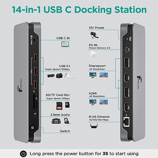 ���� ����� ���������� �� 4 ����� PROTEC DM195