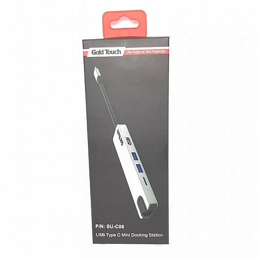 ���� ����� GOLD TOUCH USB 3.1 Type C Docking Station SU-C06