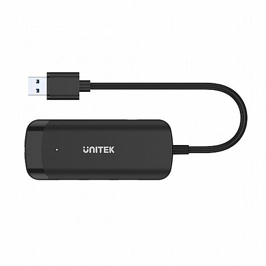 ���� uHUB Q4+ 4-in-1 Powered USB 3.0 Ethernet Hub H1111A