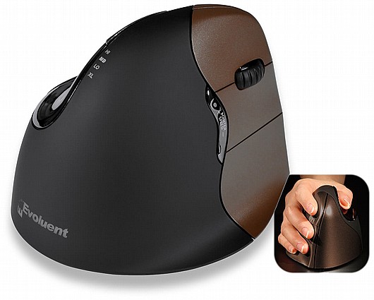 ���� ������ �������� ���� Evoluent VM4RM Right Bluetooth ergonomic VerticalMouse 4 Mac only
