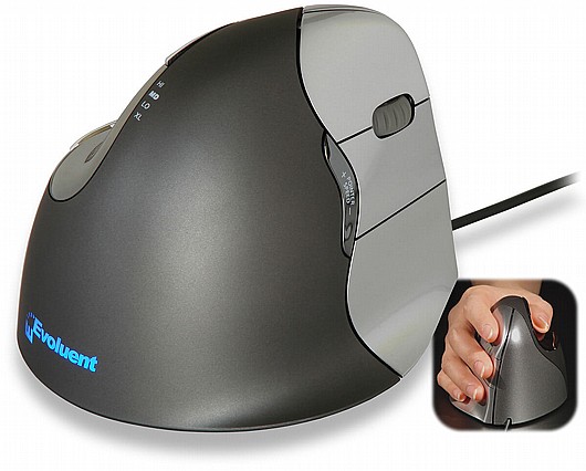���� ���� �������� ���� Evoluent VMCR Right Wired ergonomic VerticalMouse C