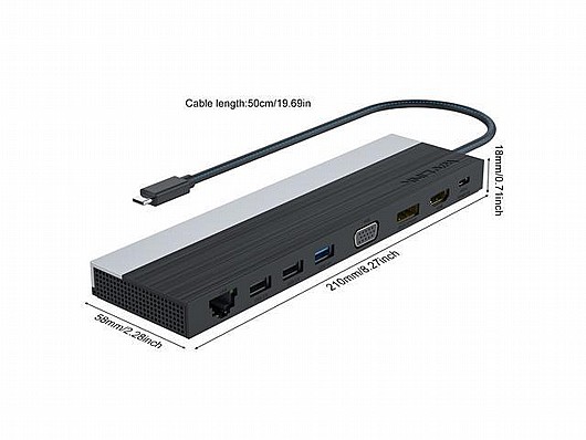 ���� ����� ���������� 3 ����� Wavlink TYPE-C WL-UMD03