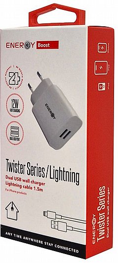 ���� ��� ENERGY TWISTER CHARGER 2.4A