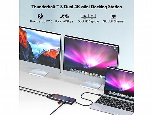���� ����� ���������� ����� ���� Wavlink Thunderbolt WL-UTD03/WL-UTD03H 4K