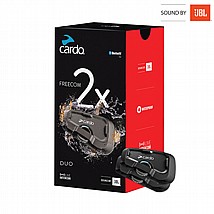 דיבורית בלוטוס לקסדה זוגית Cardo FREECOM 2X DUO דיבורית בלוטוס לקסדה זוגית Cardo FREECOM 2X DUO