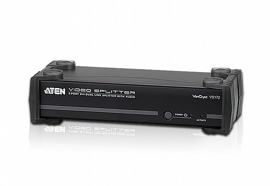 ATEN 2-Port DVI Dual Link/Audio Splitter VS172
