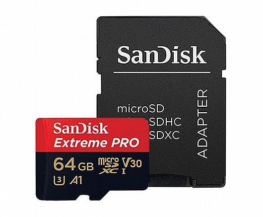 ����� ������ SanDisk Extreme Pro SDSQXCG-064G 64GB Micro SD ������