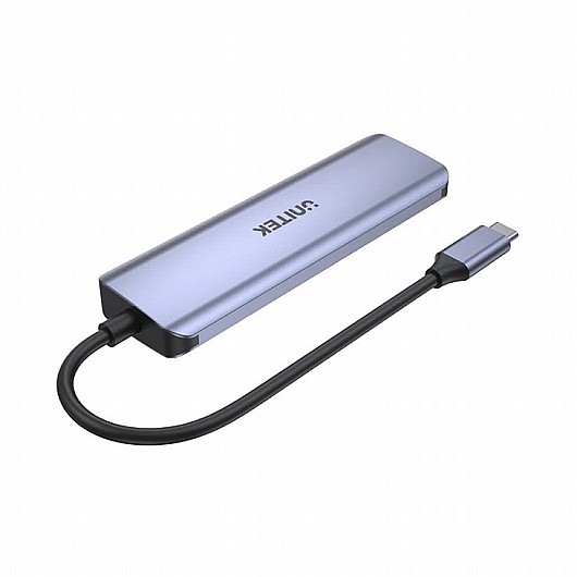  ���� UNITEK uHUB Q4 Advanced 4-in-1 USB-C Hub H1302A 