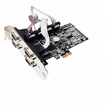 כרטיס ST-LAB 4 PORT RS232 PCI-E I-343 כרטיס ST-LAB 4 PORT RS232 PCI-E I-343