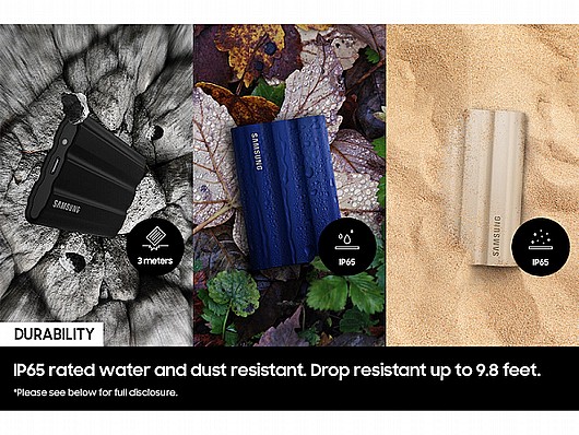 ���� SSD ������ Samsung Portable SSD T7 MU-PE1T0K/WW ������