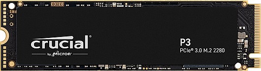 ���� SSD ����� Crucial 500GB P3 PCIe 3.0 CT500P3SSD8  