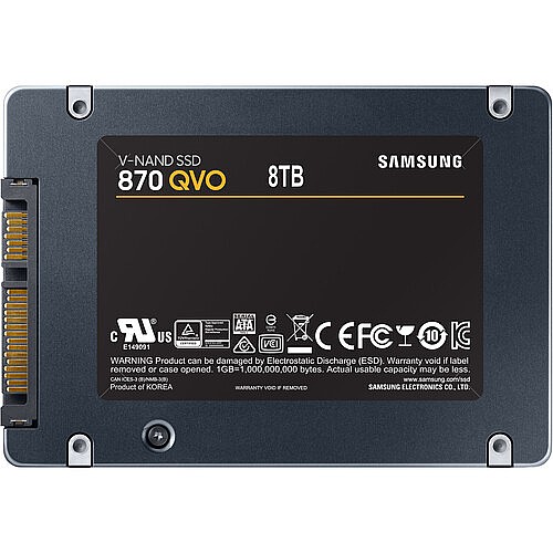 ���� ����� Samaung SSD 2.5 QVO 870 MZ-77Q8T0B 8TB