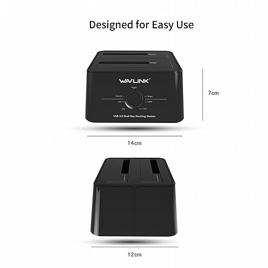 ����� ������ Wavlink USB3.1 Type-C Dual Smart Docking WL-ST334UC
