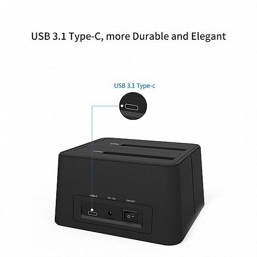 ����� ������ Wavlink USB3.1 Type-C Dual Smart Docking WL-ST334UC