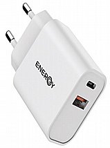 מטען קיר וכבל ENERGY PD CHARGER 20W TYPE-C TO TYPE-C מטען קיר וכבל ENERGY PD CHARGER 20W TYPE-C TO TYPE-C