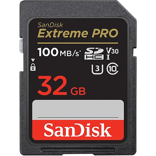 ����� ������ SanDisk Extreme PRO SDSDXXO-032G 32GB SD ������