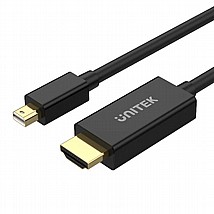 כבל UNITEK Mini DisplayPort to HDMI V1152A כבל UNITEK Mini DisplayPort to HDMI V1152A