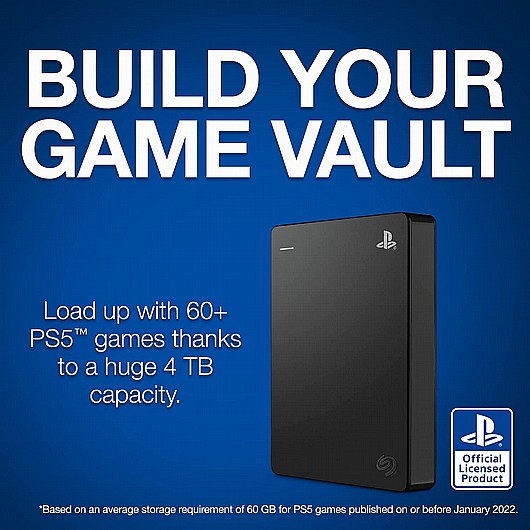 ���� ���� ������ Seagate Game Drive PS4/5 STLL4000200 4TB