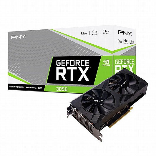 ����� ��� PNY GeForce RTX 3050 8GB VERTO VCG30508DFBPB1