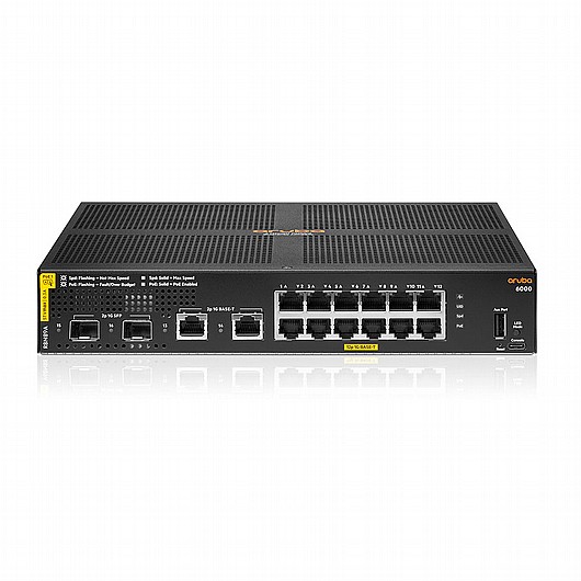 ���� ��� / ���� HP Aruba 6000 12G Class4 PoE 2G/2SFP 139W Switch R8N89A
