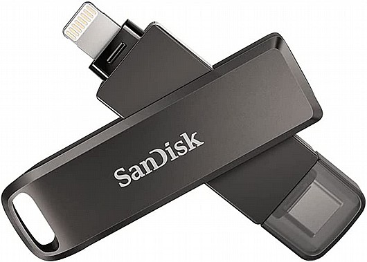 ���� ��� �� SanDisk iXpand Flash Drive Luxe SDIX70N-064G-GN6NN ������