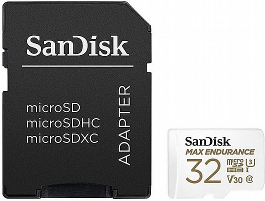 ����� ������ SanDisk Max Endurance 32GB Micro SDXC SDSQQVR-032G-GN6IA 32GB Micro SD ������