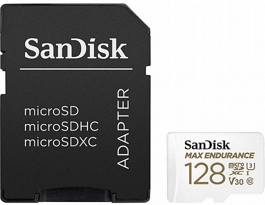 ����� ������ SanDisk Max Endurance 128GB Micro SDXC SDSQQVR-128G-GN6IA 128GB Micro SD ������