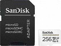 ����� ������ SanDisk Max Endurance 256GB Micro SDXC SDSQQVR-256G-GN6IA 256GB Micro SD ������