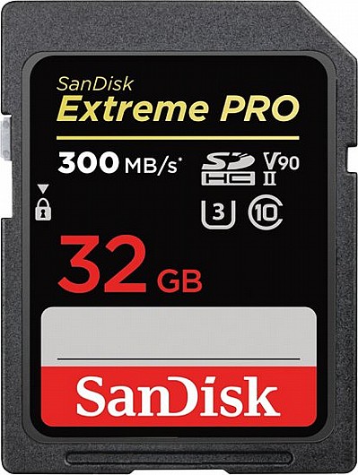 ����� ������ SanDisk Extreme Pro Extreme Pro 32GB SDHC SDSDXDK-032G-GN4IN 32GB SD ������