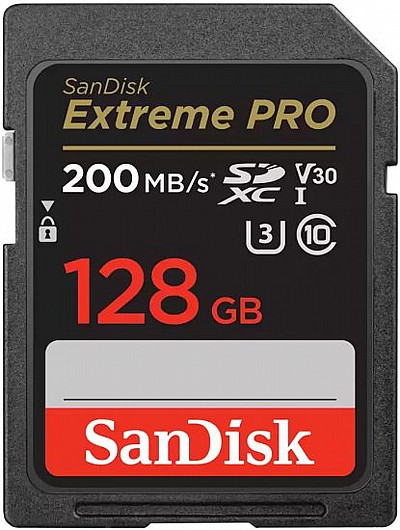 ����� ������ SanDisk Extreme Pro Extreme Pro 128GB SDXC SDSDXXD-128G-GN4IN 128GB SD UHS-I ������