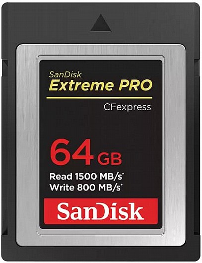 ����� ������ SanDisk Extreme PRO CFexpress Type B  SDCFE-064G-GN4NN - ��� 64GB