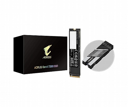 ���� ����� Gigabyte AORUS NVME Gen4 7300 SSD 2TB AG4732TB
