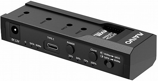 ���� ����� ������ ������� MAIWO K10635N type C 10Gbps to dual bay HDD/NVMe M.2 SSD 3.5 / 2.5
