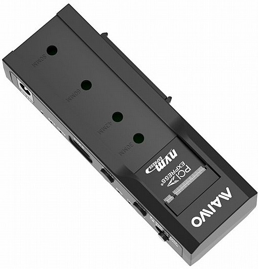 ���� ����� ������ ������� MAIWO K10635N type C 10Gbps to dual bay HDD/NVMe M.2 SSD 3.5 / 2.5