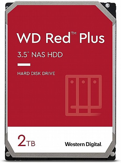 ���� ���� Western Digital WD Red Plus NAS WD20EFPX 2TB