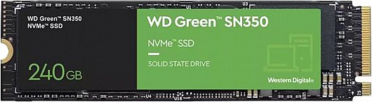 ���� SSD  ������ Western Digital Green SN350 M.2 240GB  PCI Express 3.0 NVMe