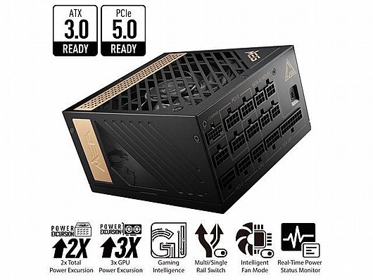 ��� �� MSI MEG Ai1300P PCIE 5.0 80 PLATINUM 1300W