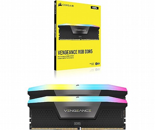 ������ ������ ���� CORSAIR VENGEANCE RGB 32GB 6000MHz CMH32GX5M2E6000C36 �������