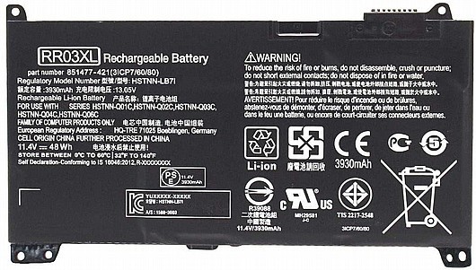 ����� ������ ����� ���� HP ProBook RR03XL