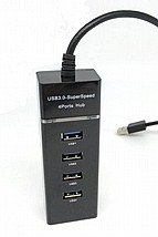 מפצל 4 יציאות Gold Touch Hub USB 3.0 מפצל 4 יציאות Gold Touch Hub USB 3.0