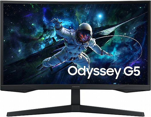��� ���� Samsung Odyssey G5 G55C LS27CG552EMXUE QHD ������