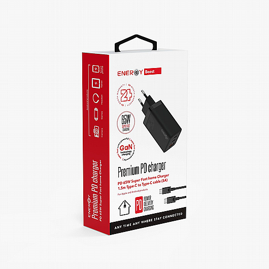 ����  ��� ���� Energy BOOST PD 65W TYPE-C 1.5
