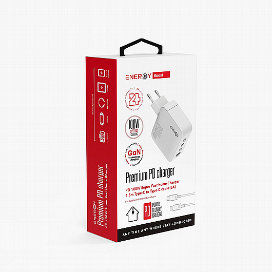����  ��� ���� Energy BOOST PD 100W TYPE-C 1.5