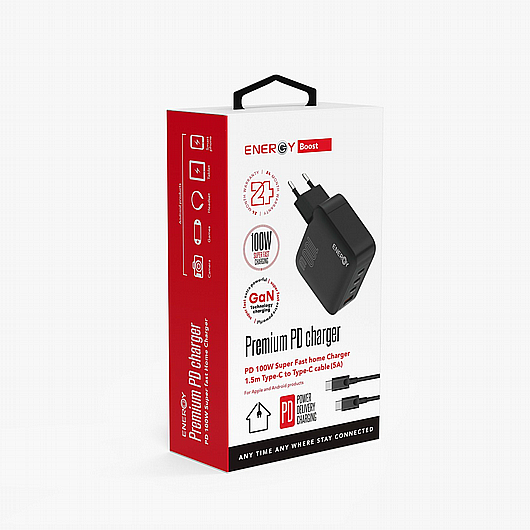 ����  ��� ���� Energy BOOST PD 100W TYPE-C 1.5