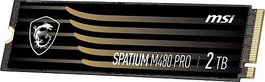 ���� MSI SPATIUM M480 PRO PCIe 4.0 NVMe M.2 SSD 2TB