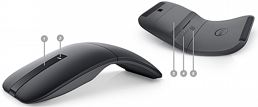 ����� ������� Dell Bluetooth Travel Mouse MS700 570-ABQN