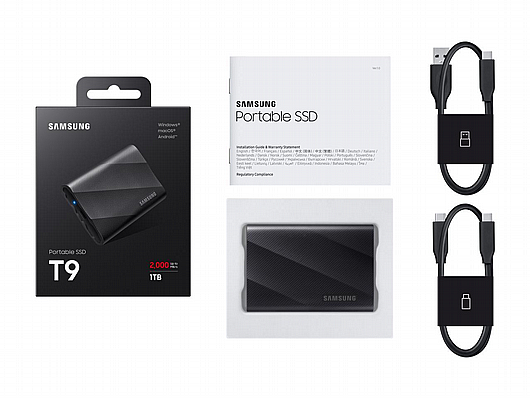 ���� SSD ������ SAMSUNG T9 Portable SSD 4TB MU-PG4T0B