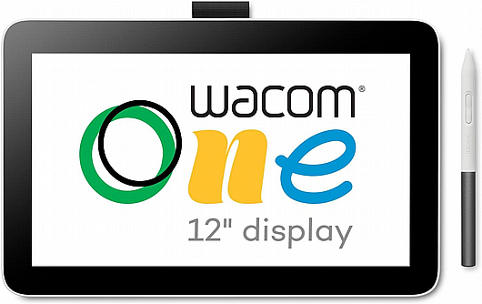 ��� ���� Wacom One 12 Drawing Tablet DTC121W0B