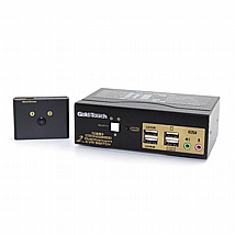 ��� Gold Touch 2Port Dual DP KVM switch KVM-DP-2-2