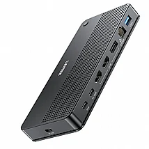 תחנת עגינה UNITEK USB-C 4K KVM Docking Station D1077A תחנת עגינה UNITEK USB-C 4K KVM Docking Station D1077A